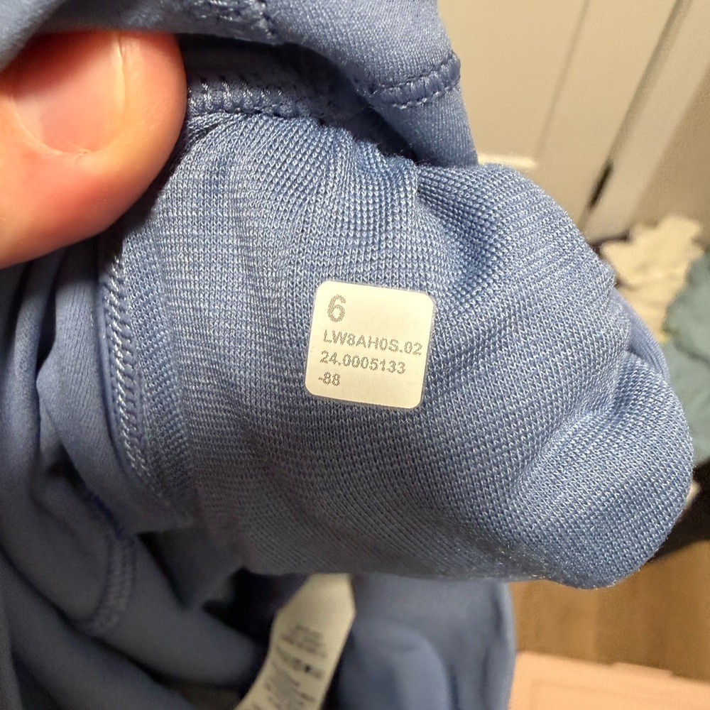 Lululemon Nulu Slim-Fit High-Rise Skirt Oasis Blue Size 6 - Picture 6 of 6